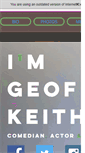 Mobile Screenshot of geoffkeith.com